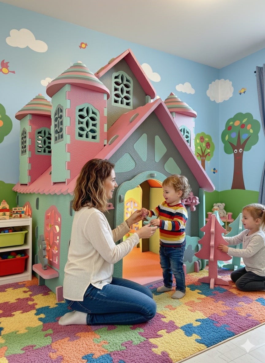 Maison Roomy : Construire, Rêver, Jouer : le défi grandeur nature
