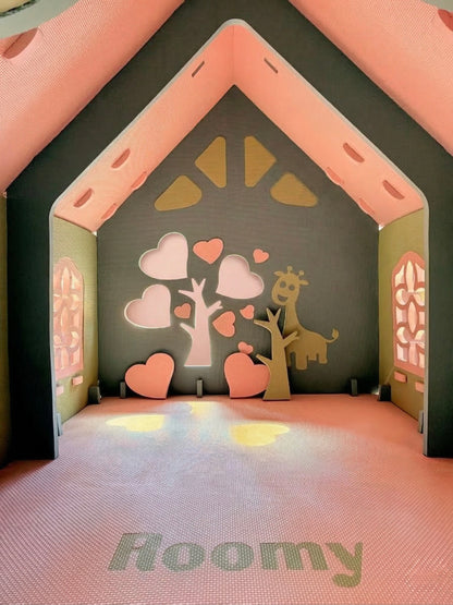 Cabane enfant château en mousse Roomy Castle pour enfant dès 3 ans
